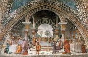GHIRLANDAIO, Domenico Herod-s Banquet oil painting reproduction